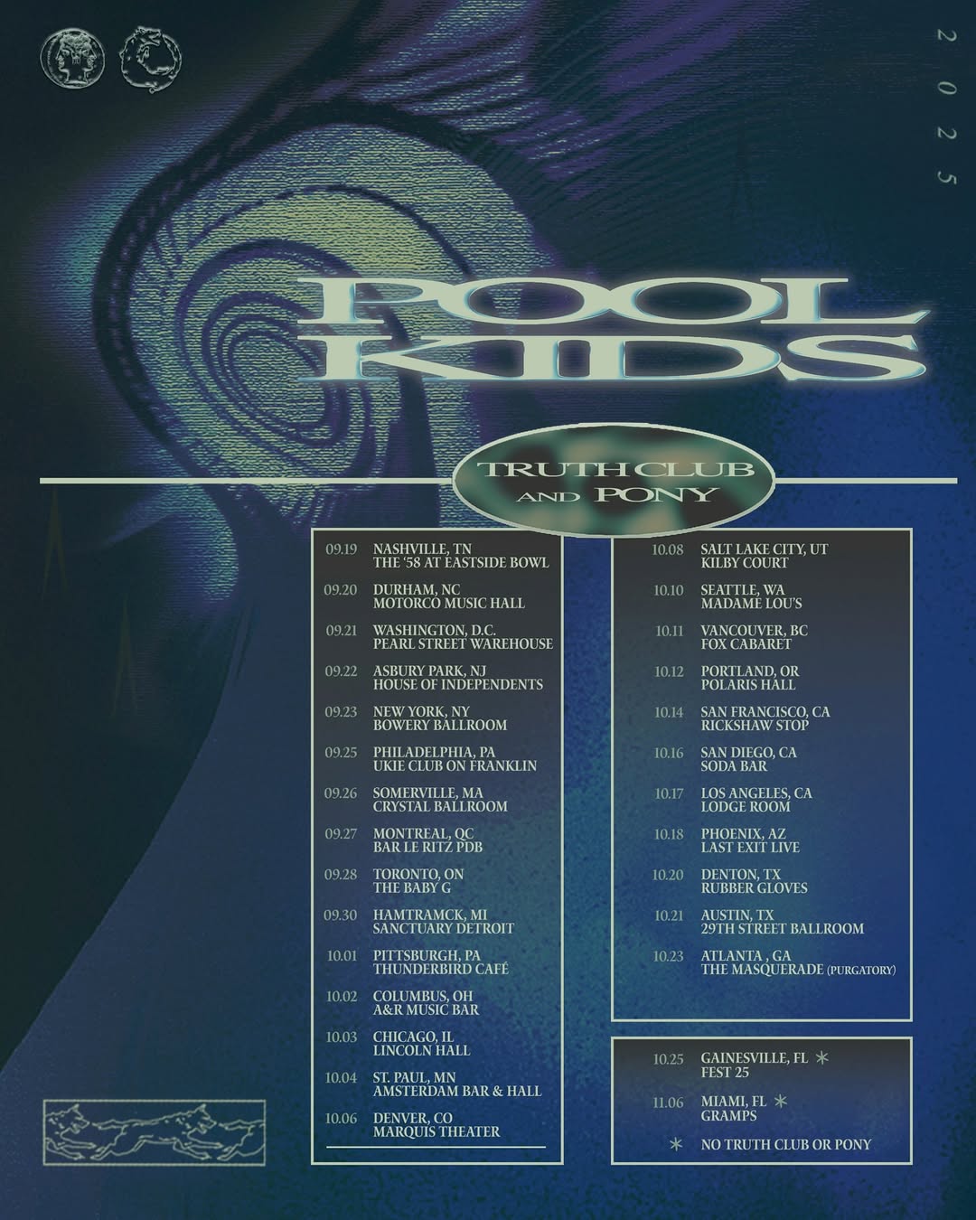 Truth Club Tour Poster 2025